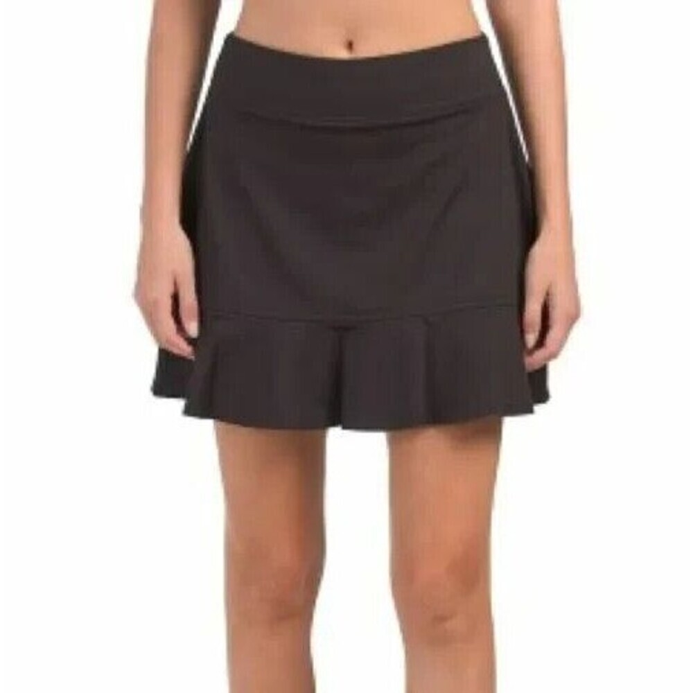 TOMMY BAHAMA ACTIVE skort Golf Tennis Pickleball Ruffle Skort black XL